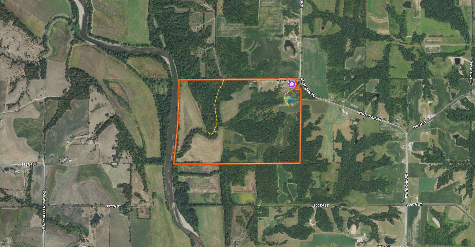 Henry County, Iowa 232 Acres of Land For Sale LandGuys